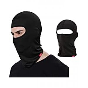 Balaclava Face Mask, Cold Weather Fleece Thermal Ski Mask for Men Women, Breathable Hunting Motorcycle Snow Mask, Windproof Neck Warmer Scarf Face Shield for Cycling Running