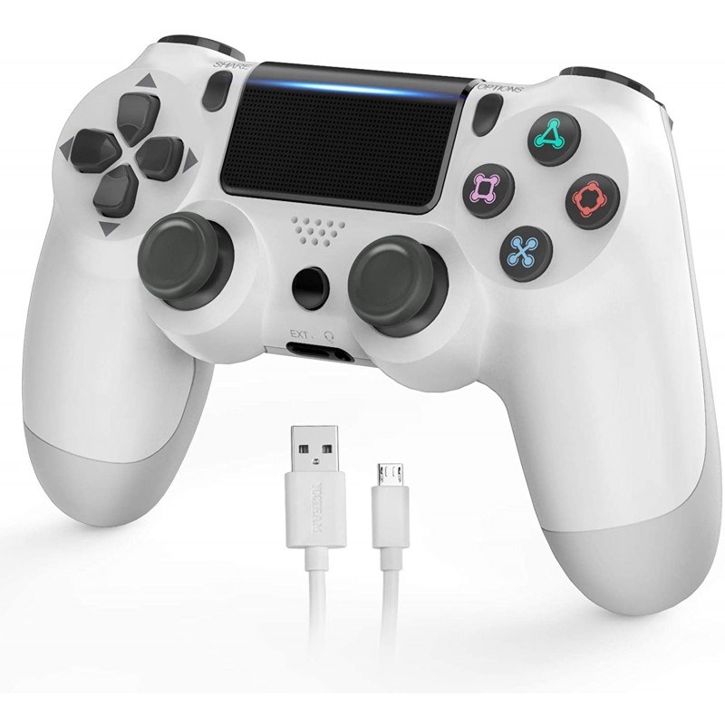 TIANHOO Wireless Controller Compatible with PS4/Slim/Pro with Dual Vibration/6-Axis Motion Sensor/Audio Function 